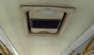 Presentan buses del Metropolitano con nuevo sistema de ventilación