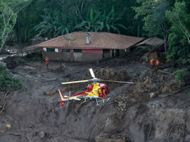 Brasil: nuevas imágenes revelan colapso de represa con residuos tóxicos mineros