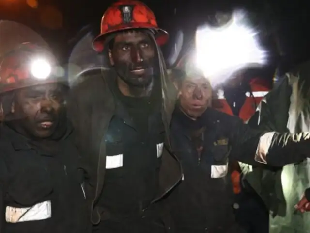Titular del Minem señala que mineros rescatados se encuentran estables