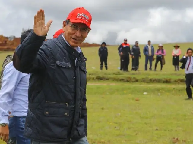 Presidente Vizcarra: Aeropuerto de Chinchero va a generar beneficios para Cusco y todo el Perú