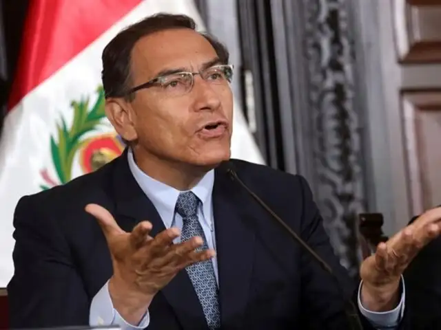 Vizcarra reitera reconocimiento a Guaidó pero rechaza intervención militar en Venezuela
