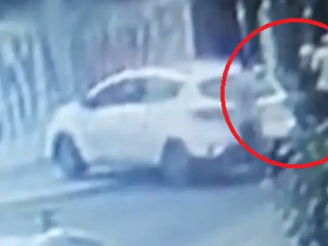 Chorrillos: delincuentes en moto disparan e intentan robar a conductor de camioneta