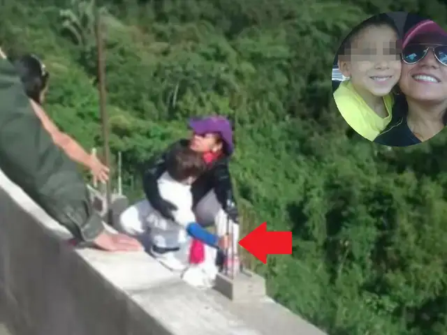 Conmoción en Colombia: mujer se lanza de un puente mientras abrazaba a su hijo de 8 años