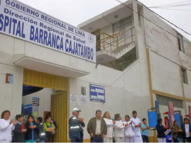 Barranca: hospital seriamente afectado por intensas lluvias
