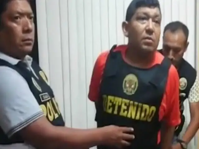 Chorrillos: Policía desarticula organización criminal dedicada a cobrar cupos