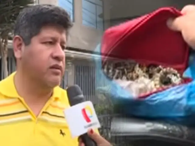 Miraflores: taxista devuelve bolso lleno de joyas a pasajeros