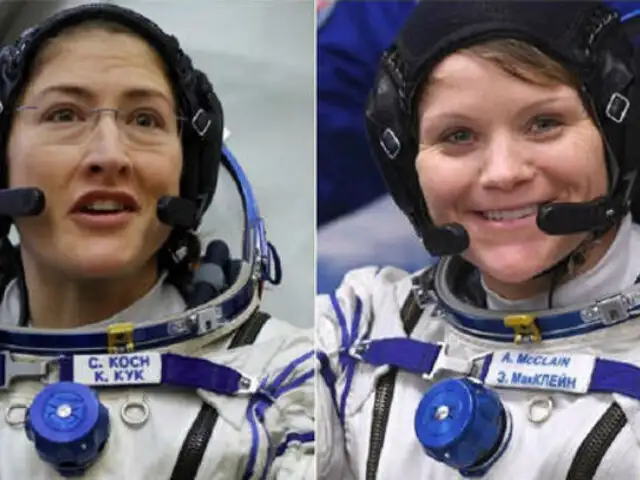 EEUU: por primera vez en la historia dos mujeres harán una caminata espacial