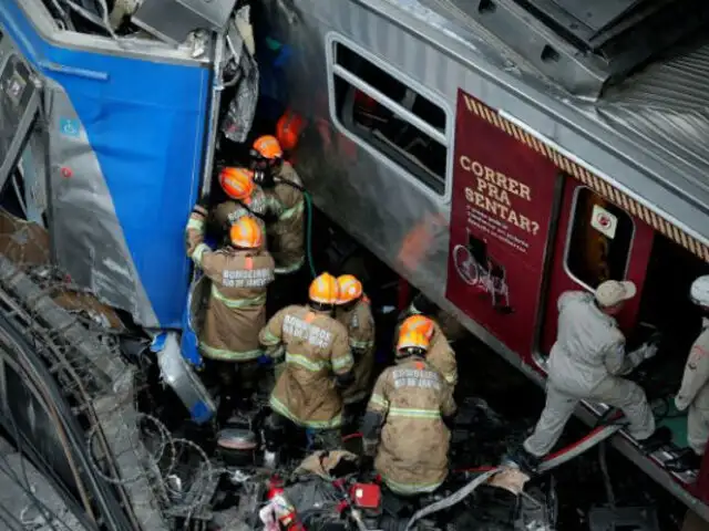 Choque de dos trenes en Brasil deja al menos ocho heridos