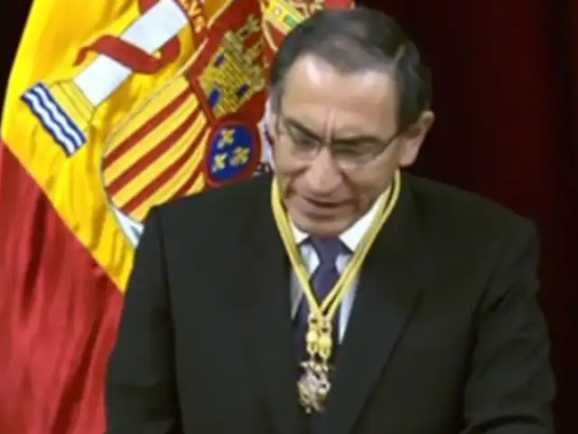 Presidente Vizcarra en Parlamento español pide elecciones “creíbles” en Venezuela