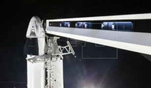 Lanzan cápsula que llevará astronautas de la NASA a la EEI