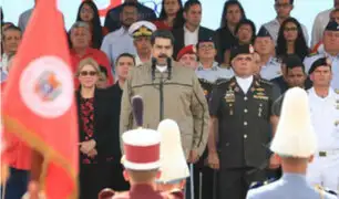 Maduro condecoró a militares que impidieron entrada de ayuda humanitaria