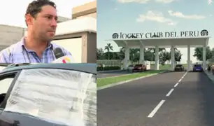 Empresario espera pronta solución tras robo de autopartes de su auto en el Jockey Club