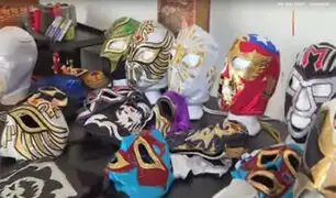 El arte de Lunatic: llamativas máscaras y trajes para la lucha libre