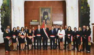 Salvador del Solar juramentó como presidente del Consejo de Ministros