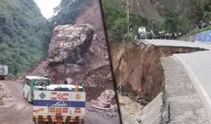 Huánuco: caída de huaicos deja 8 desaparecidos y cuantiosos daños materiales