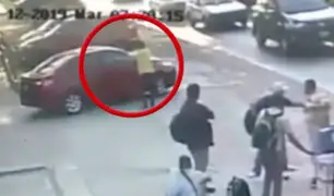 Mire el preciso instante del asesinato a un hombre en la Av. Venezuela