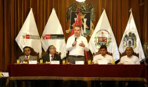 Premier del Solar participa en primera sesión del Conasec en Trujillo