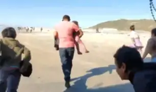 EEUU: migrantes cruzaron frontera por Playas de Tijuana