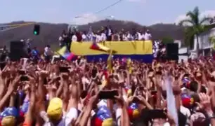 Venezuela: Guaidó emprende gira para lograr movilización hacia Caracas