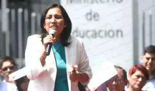 Investigan penalmente a ministra de Educación, Flor Pablo Medina