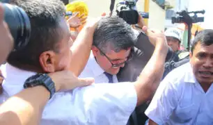 Fiscal José Domingo Pérez lamentó ataques a su salida del penal de Chorrillos