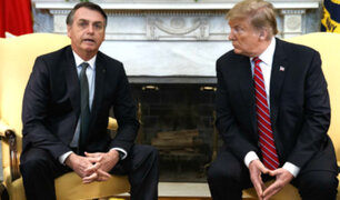 Jair Bolsonaro se reúne con Donald Trump en la Casa Blanca
