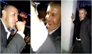 Hombre busca a su hijo en fiesta y termina festejando junto a adolescentes [VIDEO]