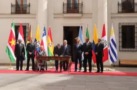 Vizcarra y otros 6 presidentes sudamericanos firmaron declaración para fundar Prosur