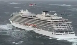Noruega: nuevas imágenes muestran el terror de los pasajeros en crucero averiado