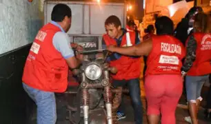 Rímac: municipalidad retiró a ambulantes que vendían pollos en Caquetá