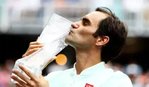 Roger Federer obtuvo título 101 y se consagró campeón del Masters 1000