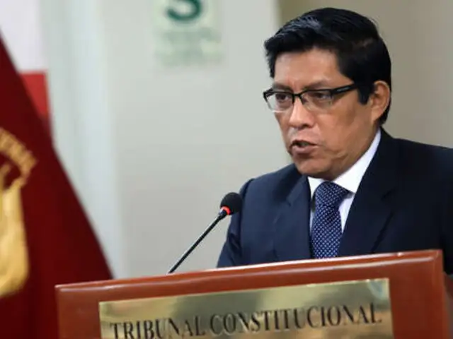 Ministro Zeballos cuestiona que fiscal denunciado integre Junta de Fiscales Supremos