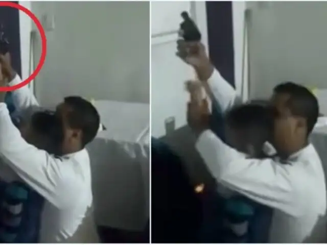 Insólito: hombre enseña a disparar a su hijo de cinco años [VIDEO]
