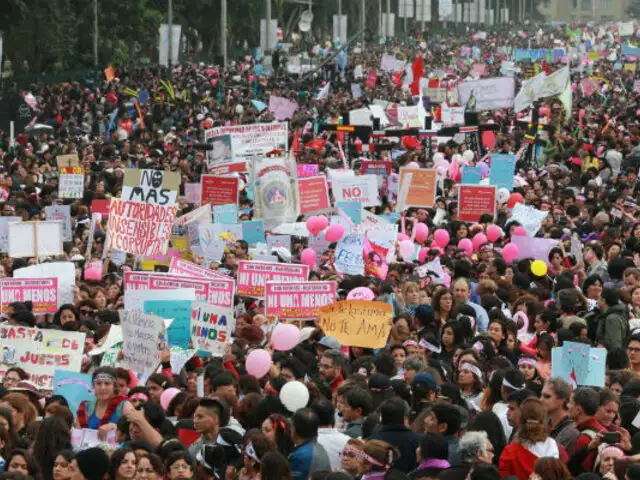 #Marcha8M: cientos de personas marcharon contra la desigualdad