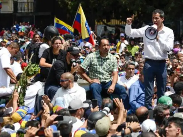Juan Guaidó no descarta autorizar ‘intervención’ extranjera para sacar a Maduro del poder