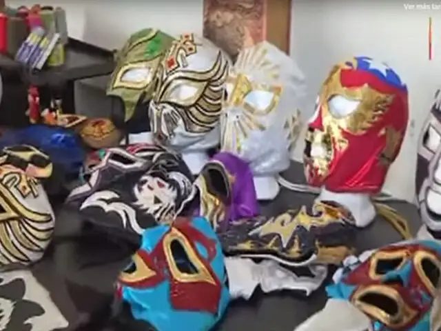 El arte de Lunatic: llamativas máscaras y trajes para la lucha libre