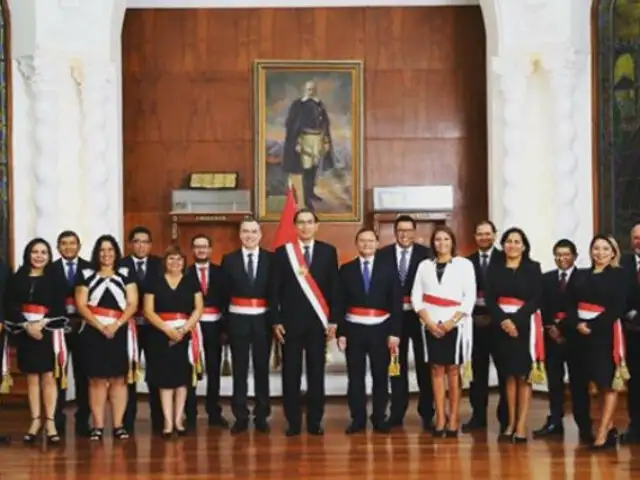 Salvador del Solar juramentó como presidente del Consejo de Ministros