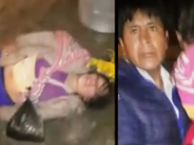 Huaraz: mujer en estado etílico es hallada durmiendo con niña de 3 años en la calle