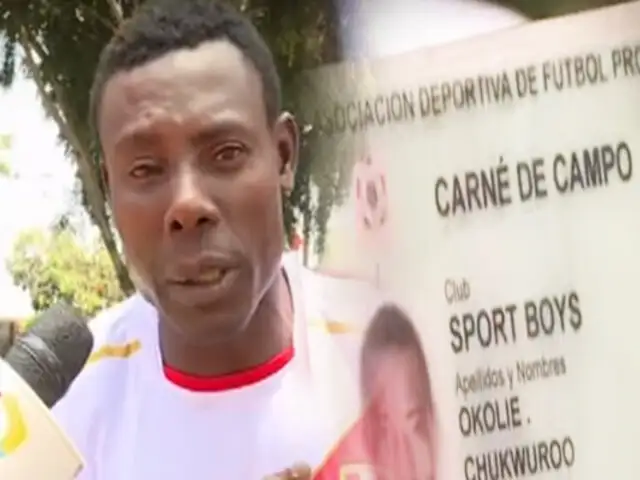 Exfutbolista nigeriano que cayó en la delincuencia pide ser deportado