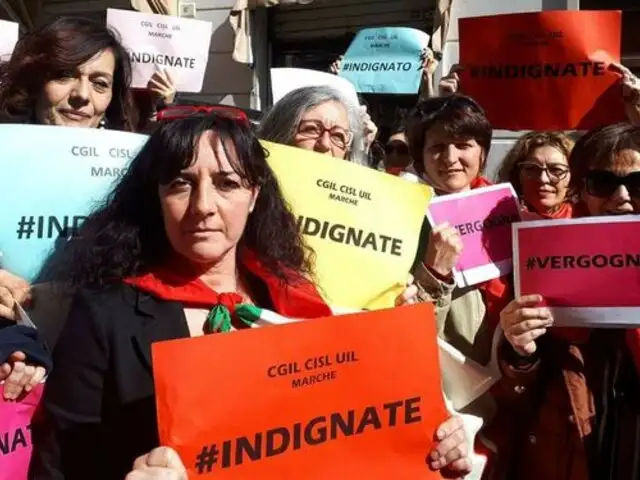 Italia: indignación y protestas contra absolución a violadores de peruana