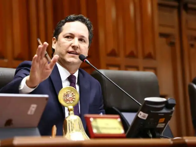 Congreso: Daniel Salaverry anuncia reforma legislativa sobre fondos de representación