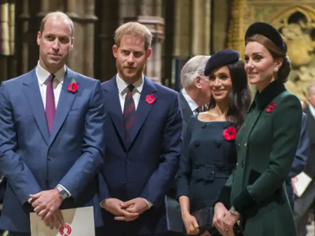 Inglaterra: se separan duques de Cambridge y de Sussex