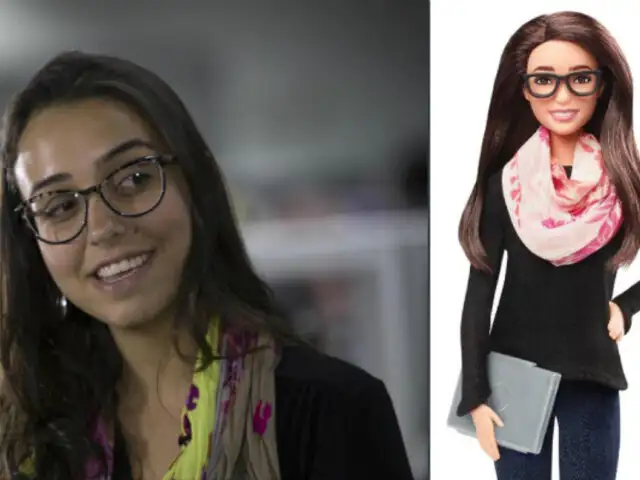 Mattel entrega Barbie a Mariana Costa