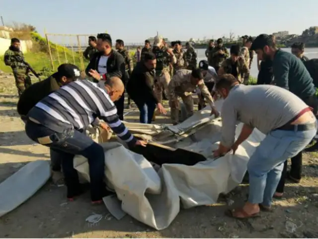 Irak: casi 100 muertos dejó naufragio de un ferry