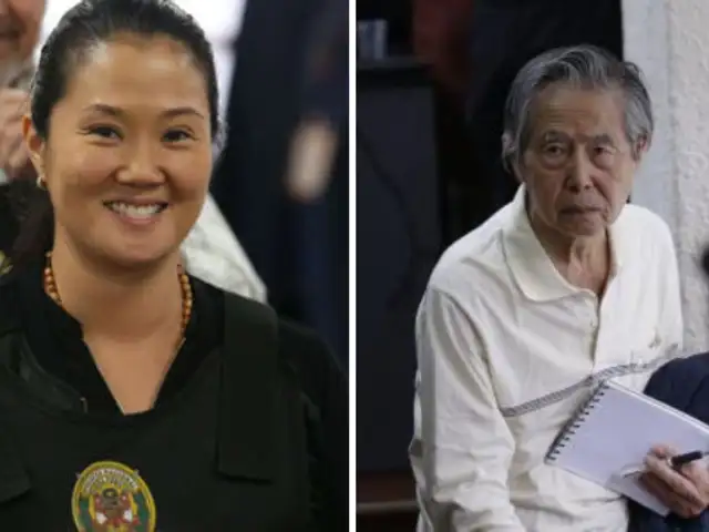 Keiko Fujimori fue trasladada a la Diroes para visitar a su padre