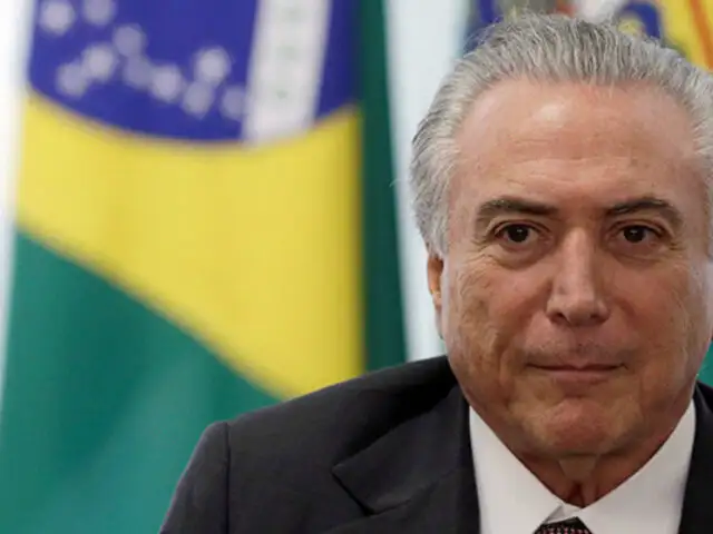 Brasil: expresidente Michel Temer quedó en libertad provisional