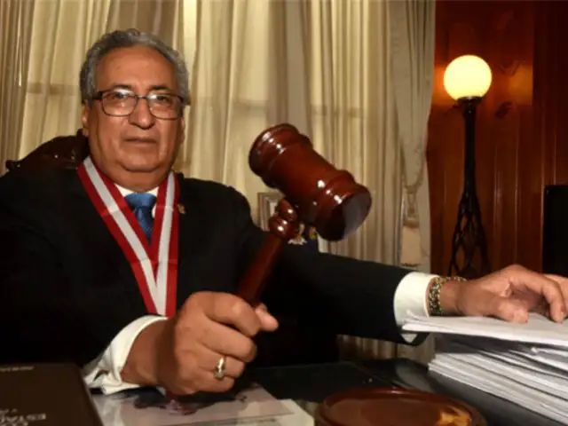 Titular del Poder Judicial exige mano dura contra la corrupción