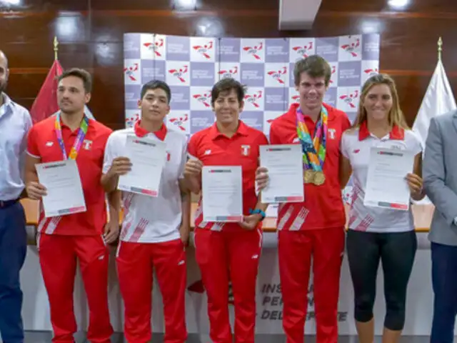 Juegos Suramericanos de Playa: IPD homenajea a medallistas por su histórica actuación