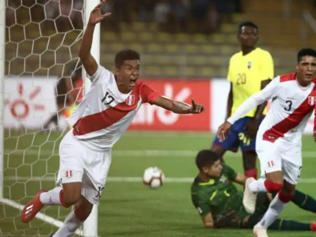 Sudamericano Sub -17: Perú venció 2-0 a Ecuador