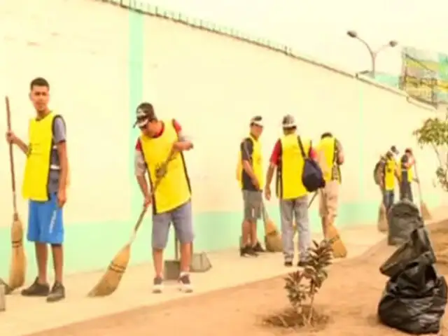 Campaña 'Intégrate a tu Comunidad': exreos se rehabilitan y hacen labores comunitarias